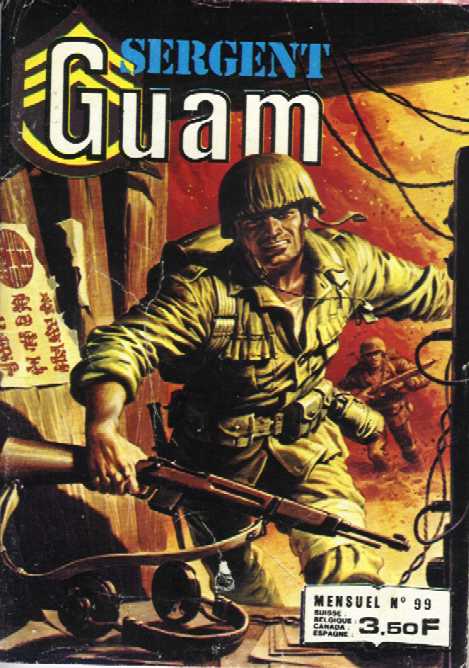 Scan de la Couverture Sergent Guam n 99